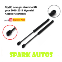 Qty(2) GAS STRUTS lift HYUNDAI ACCENT HATCHBACK HATCH RB 2010-19 (1 NEW PAIR)