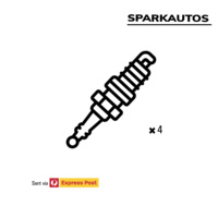 Qty(4) DENSO IRIDIUM POWER SPARK PLUGS IK16 HOLDEN CRUZE YG 1.5L  M15A 2002-2006