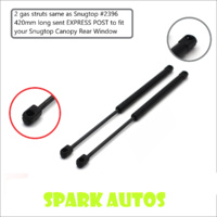 1 Pair GAS STRUTS fit Snugtop Canopy Rear Window 420mm long same as #2396 