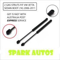 Qty 2 Gas Struts suit VW Volkswagen Jetta BOOT 2006 to 2011 1K Model